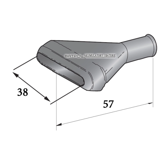 OSŁONA GUMOWA ZŁĄCZ 7 PIN MTA