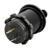 USB ŁADOWARKA 5V 3,1A BEZ DIODY LED