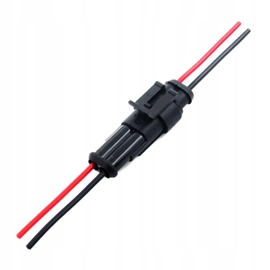 WIAZKA 2 PIN SUPERSEAL ZŁĄCZE HERMETYCZNE KABEL