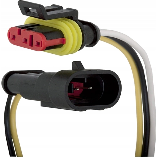WIAZKA 3 PIN SUPERSEAL ZŁĄCZE HERMETYCZNE KABEL