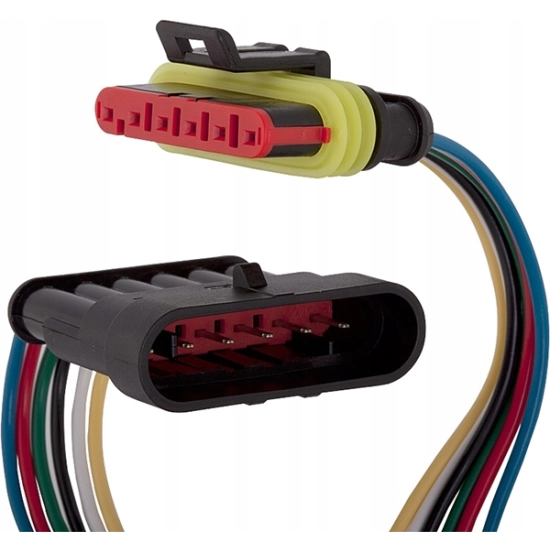 WIAZKA 6 PIN SUPERSEAL ZŁĄCZE HERMETYCZNE KABEL