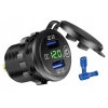 USB QC 3.0 GNIAZDO WOLTOMIERZ PLASTIK DOTYK Z