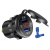 USB QC 3.0 GNIAZDO WOLTOMIERZ PLASTIK DOTYK C