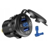 USB QC 3.0 GNIAZDO WOLTOMIERZ PLASTIK DOTYK N