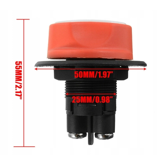 HEBEL AKUMULATORA WYŁĄCZNIK ODŁĄCZNIK 50A