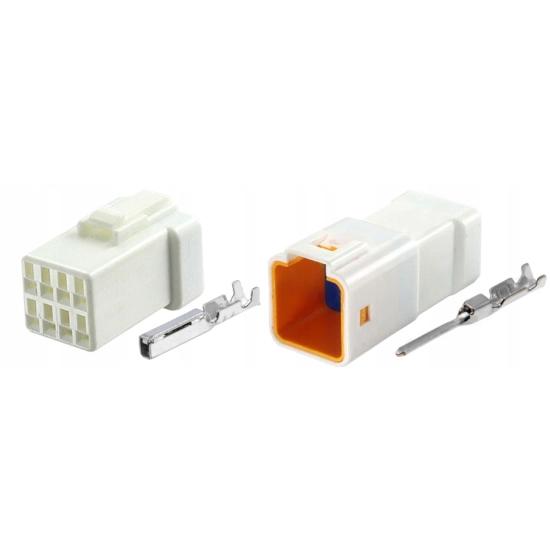 KOSTKA ZŁĄCZE HERMETYCZNE MINIATUROWE 8 PIN JWPF