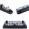 LISTWA BLOK MASY BUSBAR 200A SRUBY 4 x M8 4 x M4