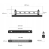 LISTWA BLOK MASY BUSBAR 150A SRUBY 6 x M6 POKRYWKA