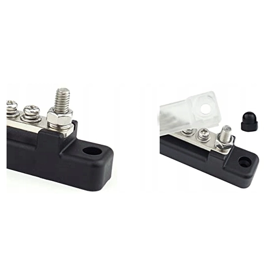 LISTWA BLOK MASY BUSBAR 150A SRUBY 14 POKRYWKA