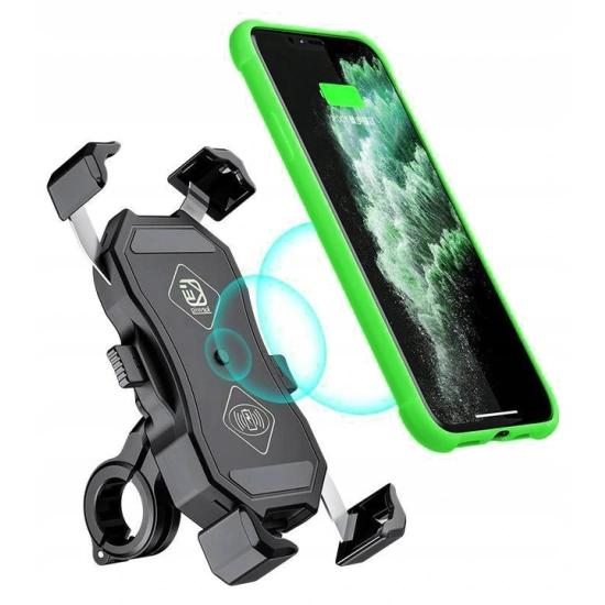 UCHWYT NA TELEFON ŁADOWARKA INDUKCYJNA USB 3.0 QC