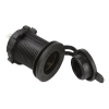 USB 4,2A+WOLTOMIERZ 6-30V+GNIAZDO ZAPALNICZKI BIA