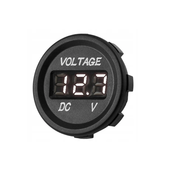 USB 4,2A+WOLTOMIERZ 6-30V+GNIAZDO ZAPALNICZKI BIA