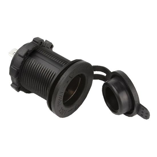 USB 4,2A+WOLTOMIERZ 6-30V+GNIAZDO ZAPALNICZKI BIA
