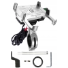 UCHWYT NA TELEFON ŁADOWARKA MOTOCYKLOWA USB 3.0 QC