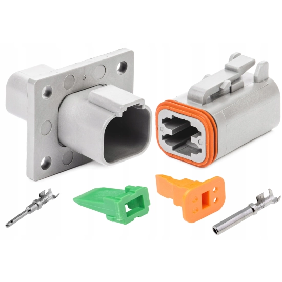 KOSTKA ZLACZE 2mm2 DEUTSCH DT 4 PIN USA PANELOWE