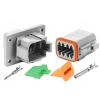 KOSTKA ZLACZE 2mm2 DEUTSCH DT 8 PIN USA PANELOWE