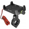UCHWYT NA TELEFON ŁADOWARKA MOTOCYKLOWA USB 2.5A B