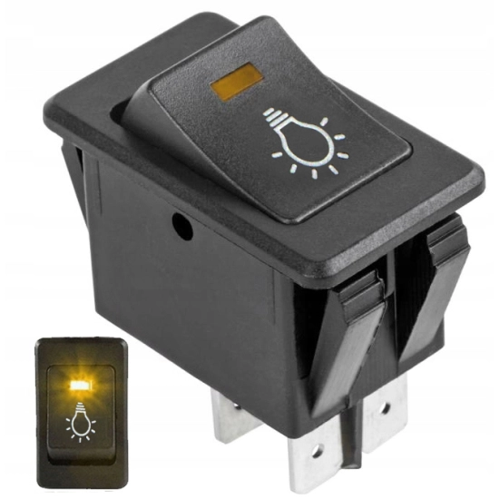 PRZEŁĄCZNIK 12V 35A WŁĄCZNIK ŻARÓWKA LAMPA PO
