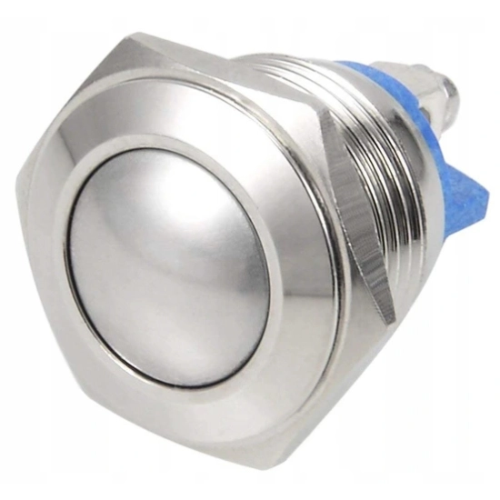 PRZYCISK WANDALOODPORNY 16mm CHWILOWY 2A/250V ZAK