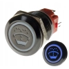 PRZYCISK WANDALOODPORNY 19mm SPRYSKIWACZE 12V 3A N