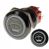 PRZYCISK WANDALOODPORNY 19mm SPRYSKIWACZE 12V 3A B
