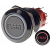 PRZYCISK WANDALOODPORNY 19mm START 12V 3A C
