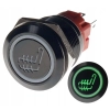 PRZYCISK WANDALOODPORNY 19mm FOTELE 12V 3A Z