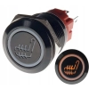 PRZYCISK WANDALOODPORNY 19mm FOTELE 12V 3A P