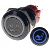 PRZYCISK WANDALOODPORNY 19mm FOTELE 12V 3A N