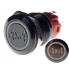 PRZYCISK WANDALOODPORNY 19mm 4 X 4 12V 3A P