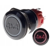 PRZYCISK WANDALOODPORNY 19mm 4 X 4 12V 3A C
