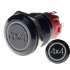 PRZYCISK WANDALOODPORNY 19mm 4 X 4 12V 3A B