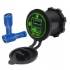USB QC 3.0 QUICK ŁADOWARKA GNIAZDO ZIELONA
