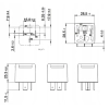 PRZEKAZNIK 24V 50A 5 PIN V23234-A0004-X053 TYCO