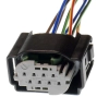 WIĄZKA 4F0972708 RADAR RADARU DISTRONIC SZARA