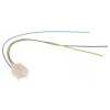 WIĄZKA WTYCZKA LAMPY 3 PIN FIAT CITROEN PEUGEOT