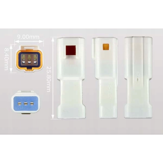 KOSTKA ZŁĄCZE HERMETYCZNE MINIATUROWE 3 PIN JWPF