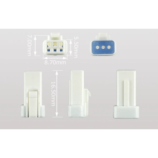 KOSTKA ZŁĄCZE HERMETYCZNE MINIATUROWE 3 PIN JWPF