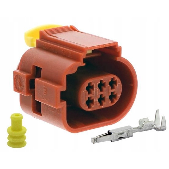 284717-3 WTYK 6 PIN VW KOSTKA ZLACZE PRZEPUSTNICY