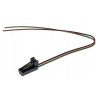 WIĄZKA 2 PIN WTYCZKA 4B0971832 VW SEAT SKODA AUDI