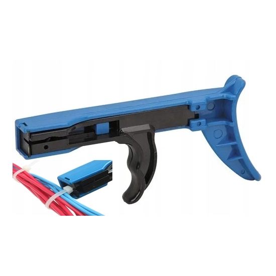 PISTOLET ZACISKARKA ZACIĄGACZ DO OPASEK 2,4-4,5 mm PLASTIKOWY