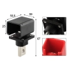 ZŁACZE BATERII 12V 200A SŁUPEK DYSTRYBUCYJNY BUSBAR M8 SOLAR FOTOWOLTAIKA