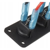 PRZEŁĄCZNIK PANEL ALUMINIUM WŁĄCZNIK SPST LED 12V 20A CZERWONY X3