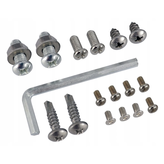 PANEL STEROWNIA 8 PRZEŁĄCZNIKÓW LED DIODA NIEBIESKA OFF ROAD NAKLEJKI KPL