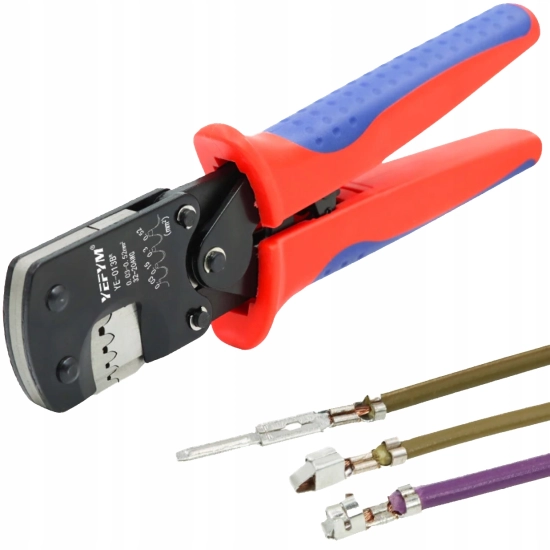 ZACISKARKA RĘCZNA YE-013B(R) 0.03-0.52mm² KONEKTORÓW STYKÓW JST / DuPont