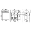 PRZELACZNIK WLACZNIK ON-OFF 6A 250VAC CZERWONY