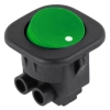PRZELACZNIK WLACZNIK ON-OFF 6A 250VAC ZIELONY