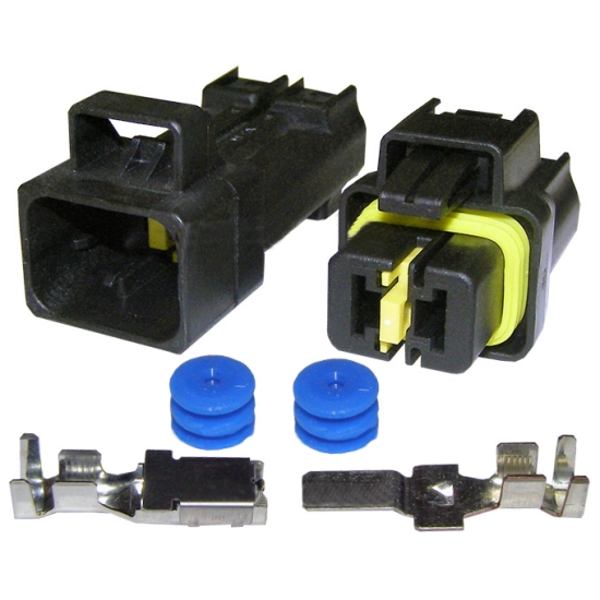WTYK KOSTKA ZLACZE 2PIN HERMETYCZNA 4-6mm2 MEGA