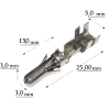 KONEKTOR PIN MESKI OKRAGLY L-3,5 MERCEDES BMW