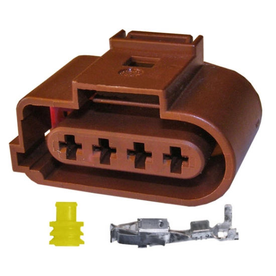 KOSTKA GNIAZDO WTYK ZLACZE 1J0973724A VW 2,8 FV